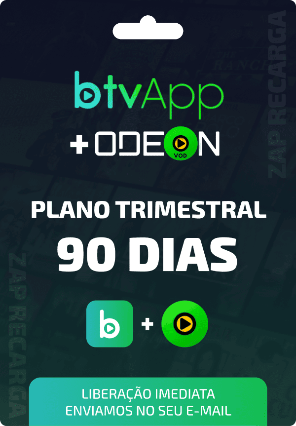 BTV App Plano Trimestral 90 dias